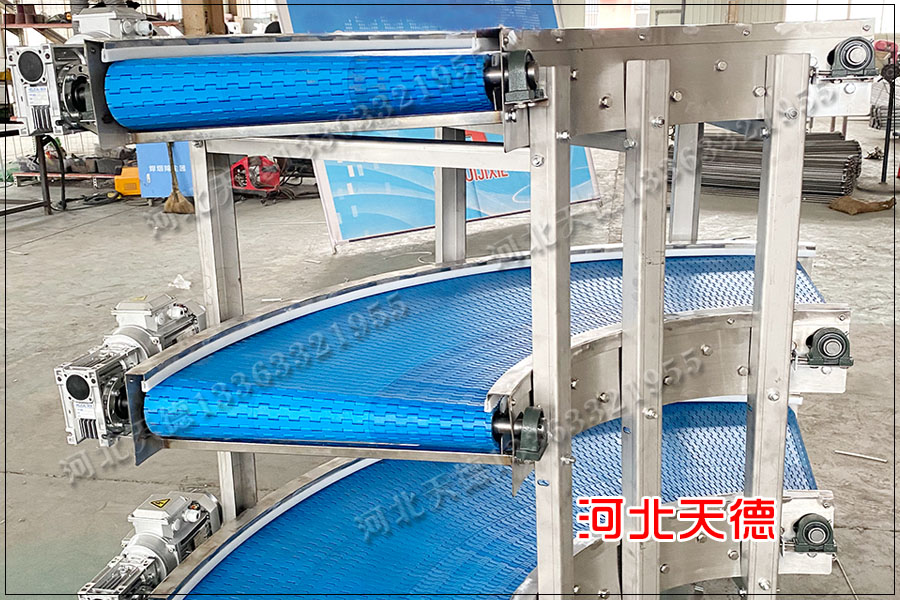 轉彎食品輸送帶
