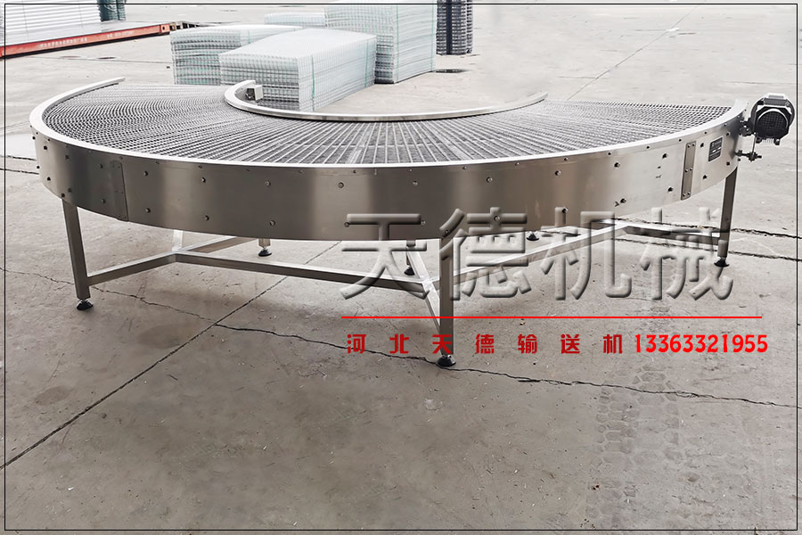 網(wǎng)帶式鏈條轉(zhuǎn)彎機